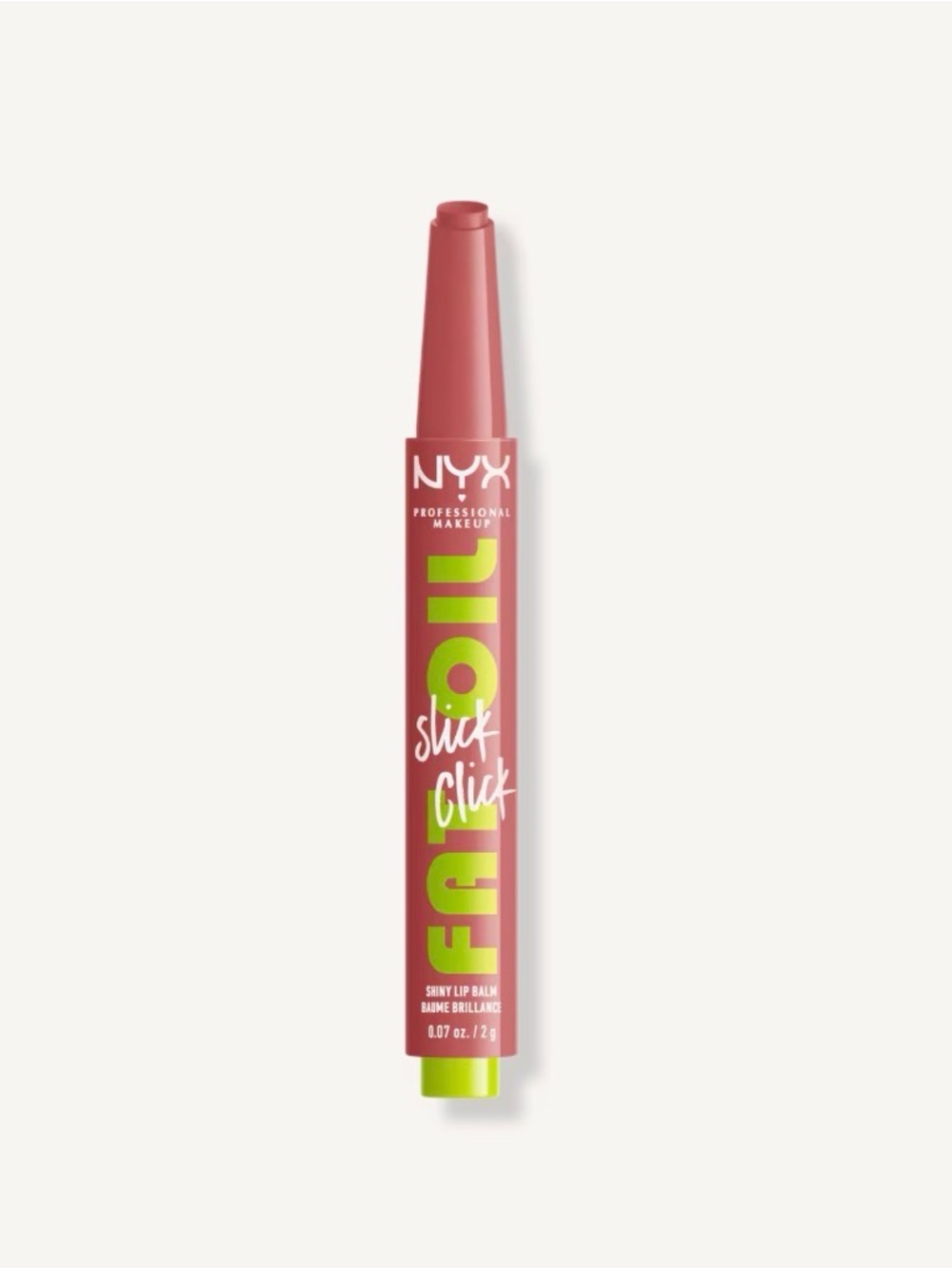 NYX Slick Click Shiny Lip Balm - Dusty Rose